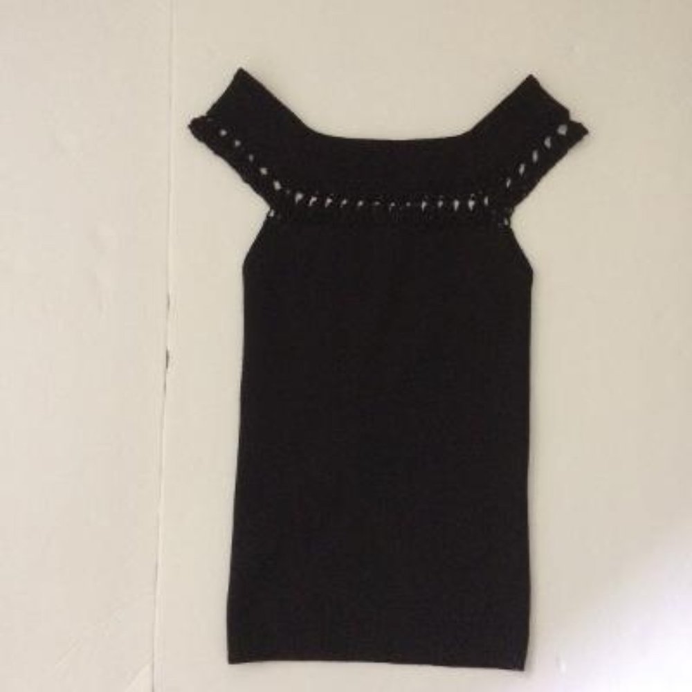 Wet Seal Black Top - Size XSmall Junior